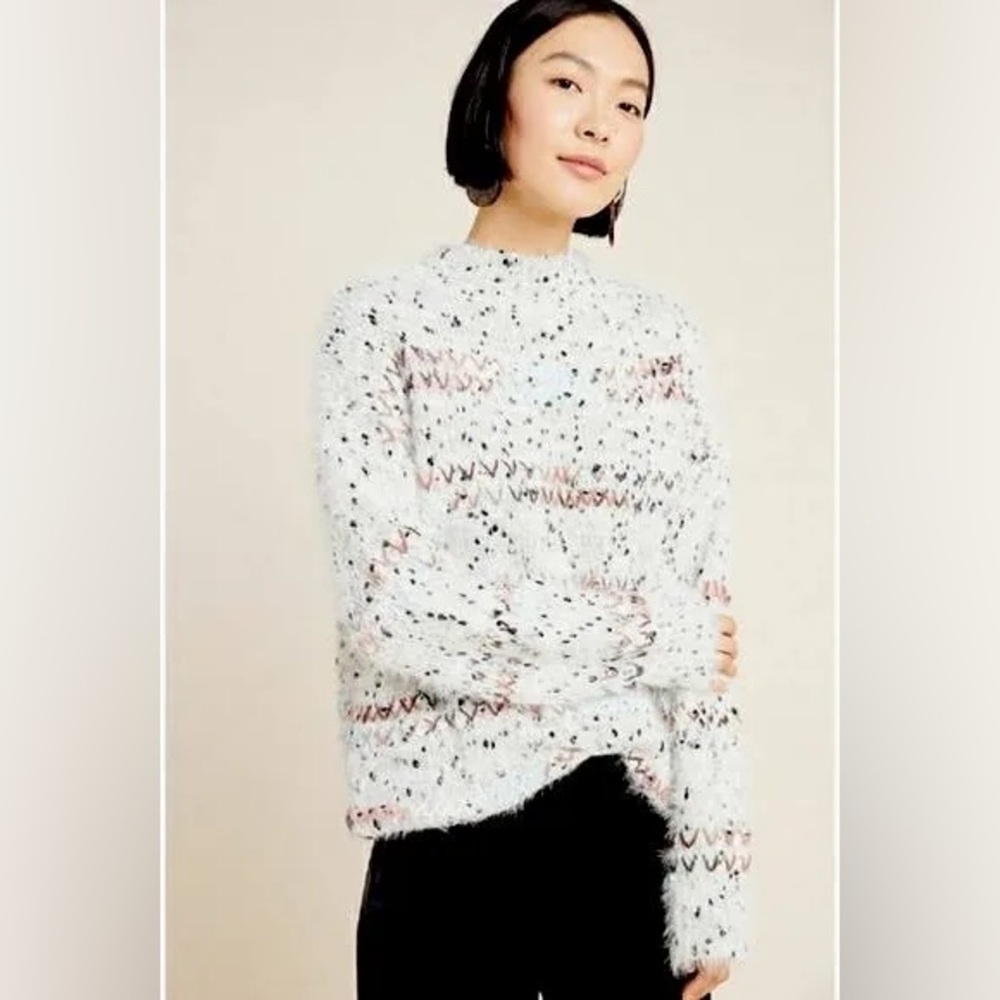 Anthropologie RAGA Eyelash Sweater XS